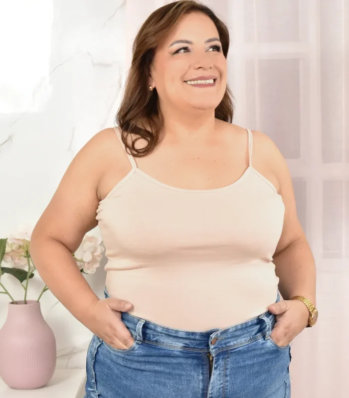 BIVI TOP ALGODON CAMEL