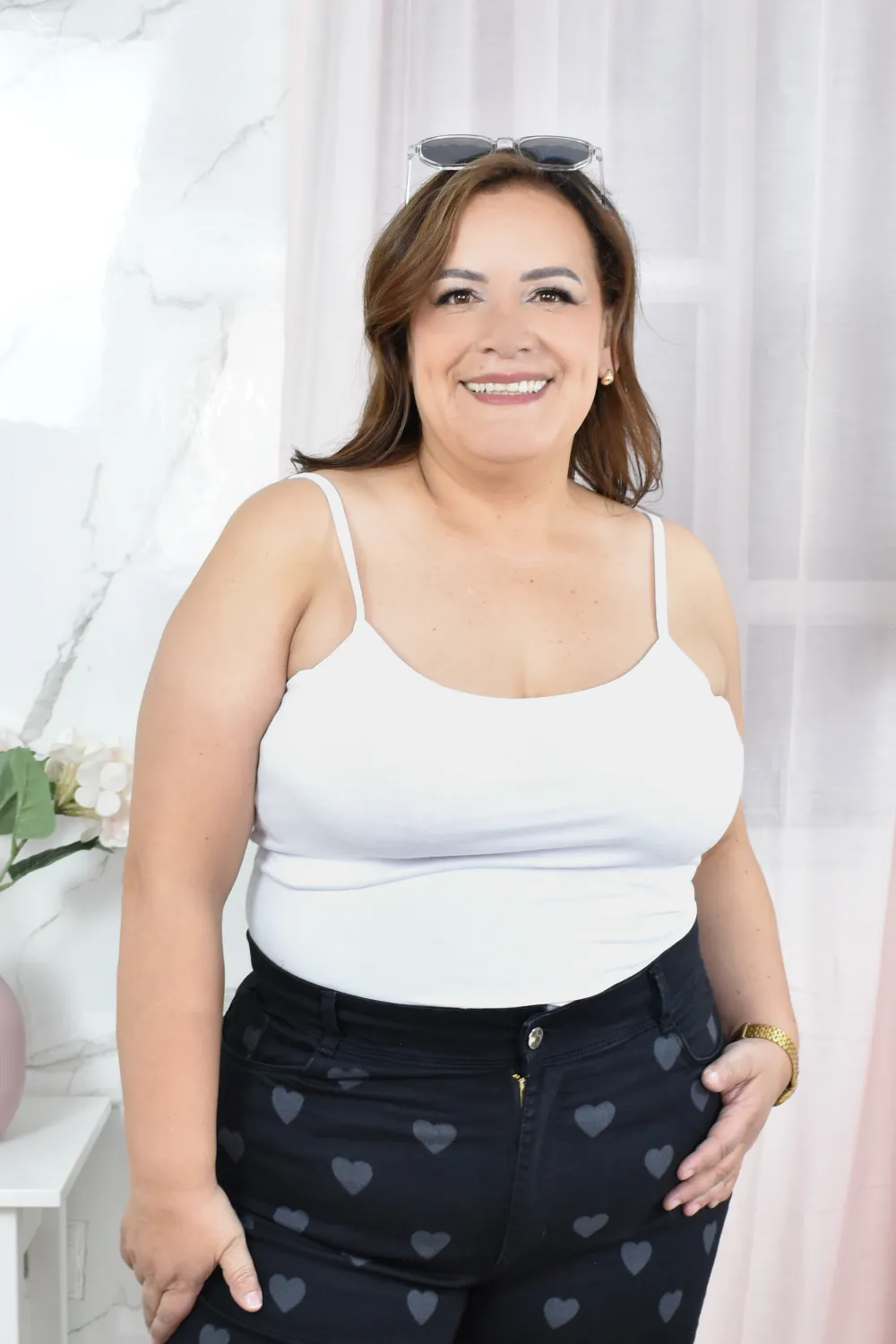 BIVI TOP ALGODON BLANCO