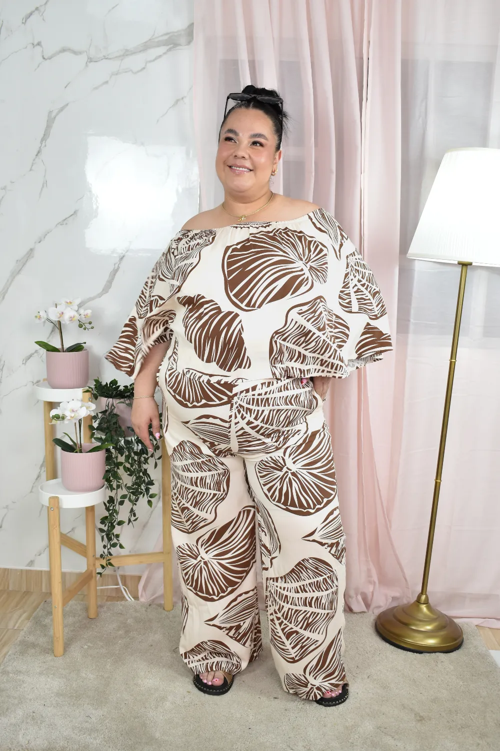 BIVI CONJUNTO PRIMAVERAL BEIGE