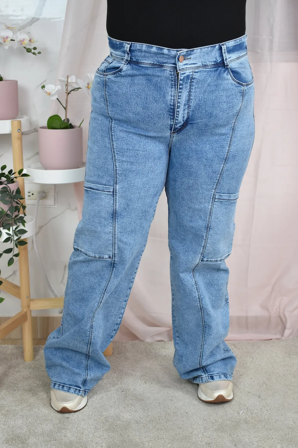 BIVI JEAN CARGO FROST CLARO